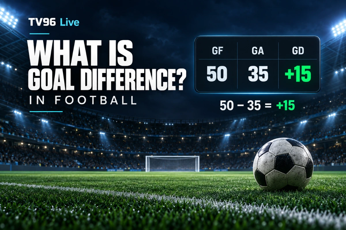 What is goal difference in football? - TV96 Live